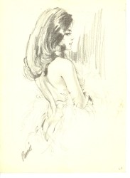 Originalzeichnung Erotische Pin-ups (Bild 079)