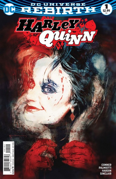 Harley Quinn (2016) Bill Sienkiewicz Variant Cover 1