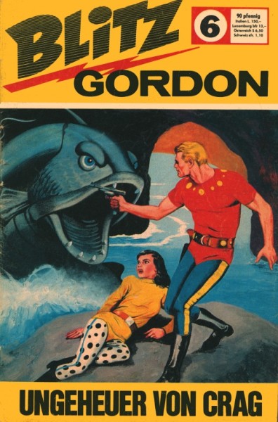 Blitz Gordon (Semic, Gb.) Nr. 1-6