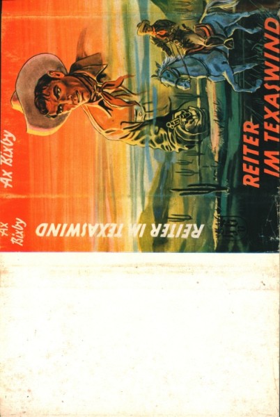 Bixby, Ax Leihbuch SU Reiter im Texaswind (Borgsmüller) nur Schutzumschlag