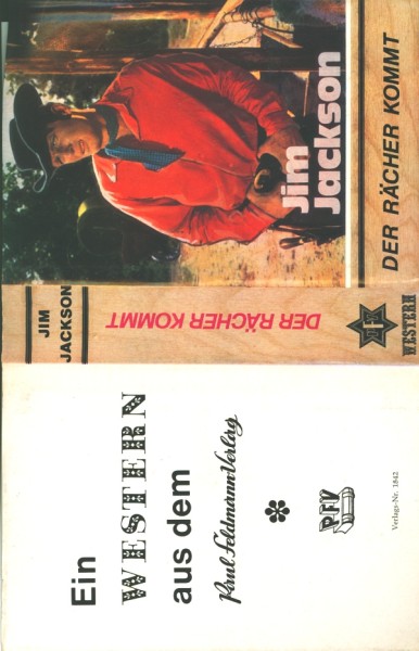 Jackson, Jim Leihbuch SU Rächer kommt (Feldmann) nur Schutzumschlag