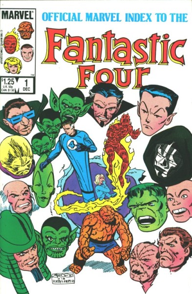 Official Marvel Index to the Fantastic Four 1-12