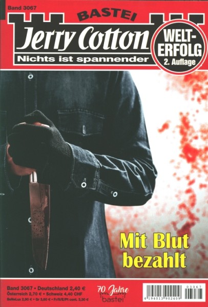 Jerry Cotton 2. Auflage 3067