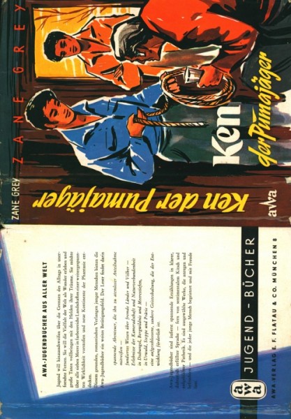 Grey, Zane Leihbuch SU Ken der Pumajäger (Awa) nur Schutzumschlag