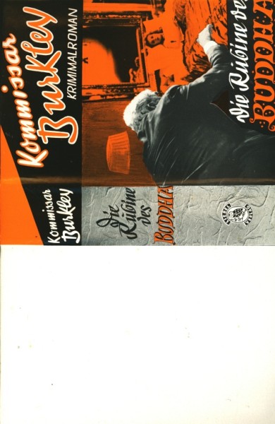 Kommissar Burkley Leihbuch SU Rubine des Buddha (Liebel) nur Schutzumschlag