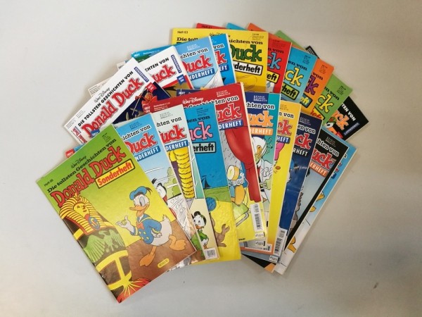 Paket 9608 20 verschiedene Tollsten Geschichten von Donald Duck (Z0-2)