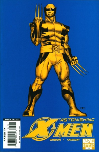 Astonishing X-Men (2004) Wolverine Variant Cover 22