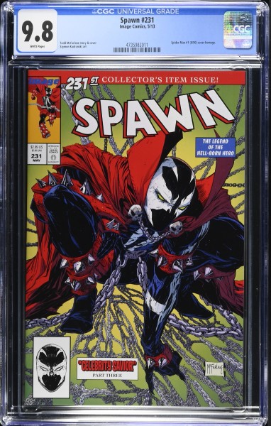 Spawn (US) #231 CGC Graded 9.8