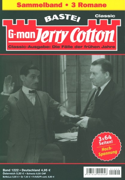 Jerry Cotton Classic Sammelband 1222