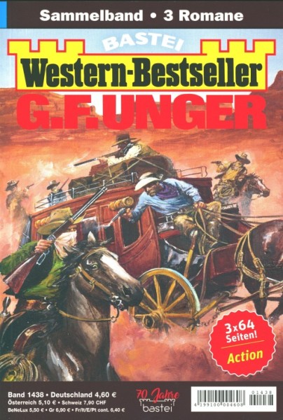 Western-Bestseller Sammelband G.F. Unger 1438