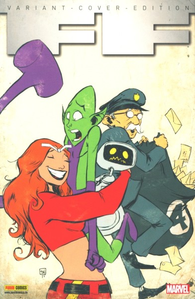 FF - Fantastic Four (Panini, Br., 2012) Variant Nr. 2