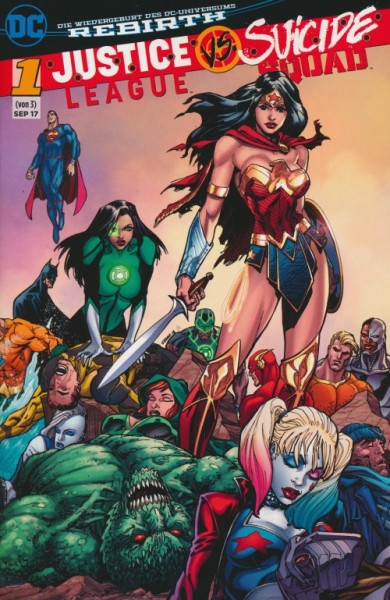 Justice League vs Suicide Squad (Panini, Gb.) Variant Nr. 1 Sammlerecke Variant