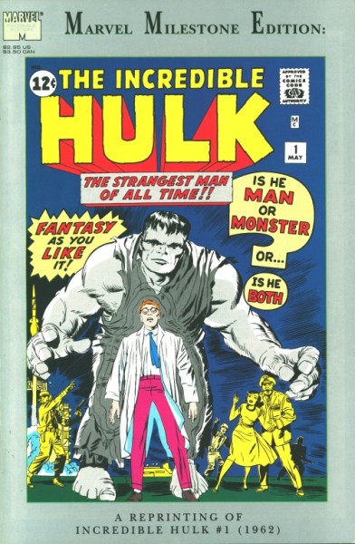 Marvel MIlestone Edition Incredible Hulk 1
