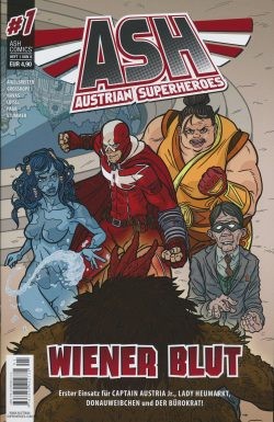 ASH (Austrian Superheroes, Gb.) Nr. 1-28 kpl. (Z1)