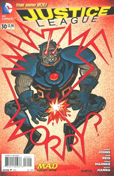 Justice League (2011) 1:25 Variant Cover 30