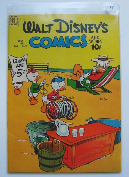 Walt Disney`s Comics and Stories Nr.106 Graded 8.5