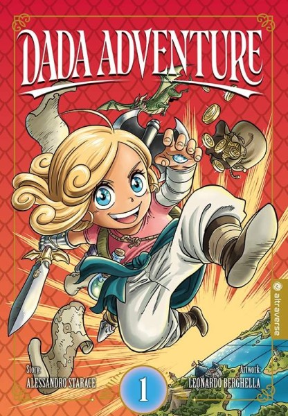 Dada Adventure (Altraverse, Tb.) Nr. 1-3