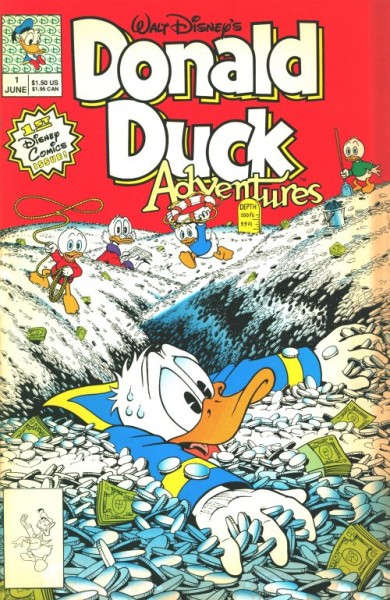 Walt Disney's Donald Duck Adventures (1990, Disney Comics) 1-38 kpl. (Z1)