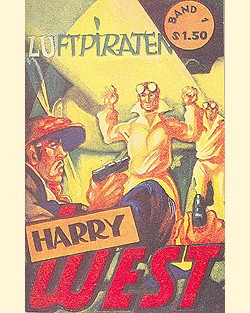 Harry West (Romanheftreprints) Nr. 1-4 (neu)