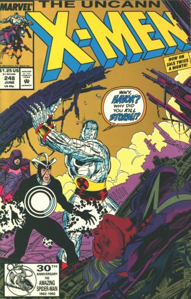 Uncanny X-Men (1981) 2nd Printing 248,270