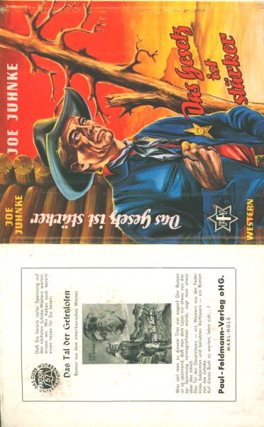 Juhnke, Joe Leihbuch SU Gesetz ist stärker (Feldmann) nur Schutzumschlag