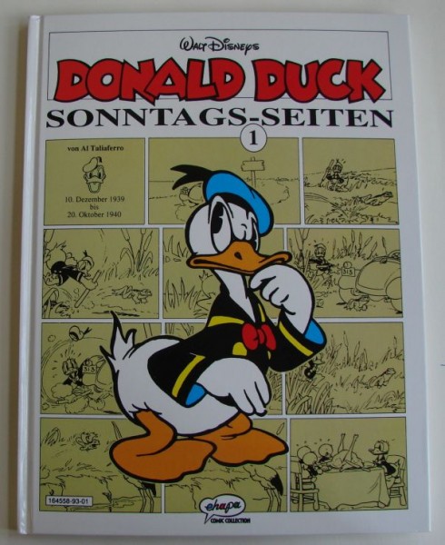 Donald Duck Sonntags-Seiten (Ehapa, B.) Nr. 1-4 kpl. (Z1)