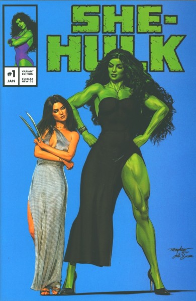 She-Hulk (2022) Mike Mayhew /3000 Variant Cover 1