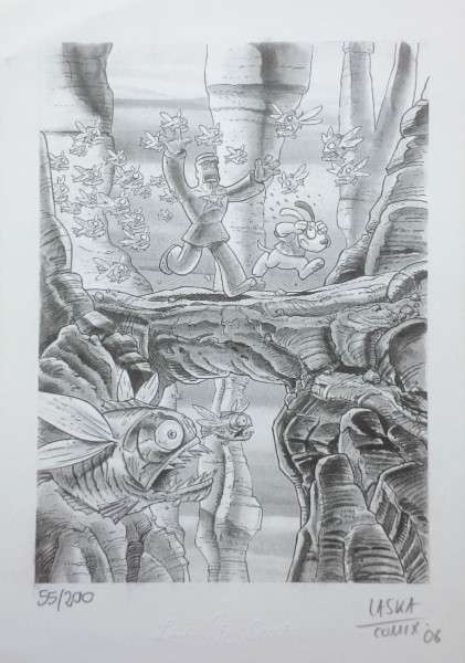 Laska Comix Druck lim. 200