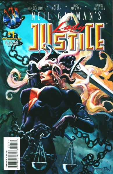 Neil Gaiman's Lady Justice (1995, Tekno Comix) 1-11