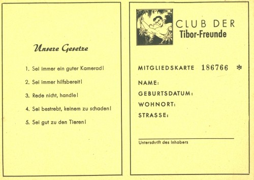 Clubausweis Tibor I