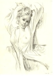 Originalzeichnung Erotische Pin-ups (Bild 029)