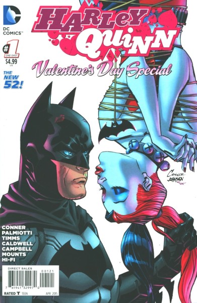 Harley Quinn Valentine's Day Special (2015) Amanda Conner Variant Cover 1