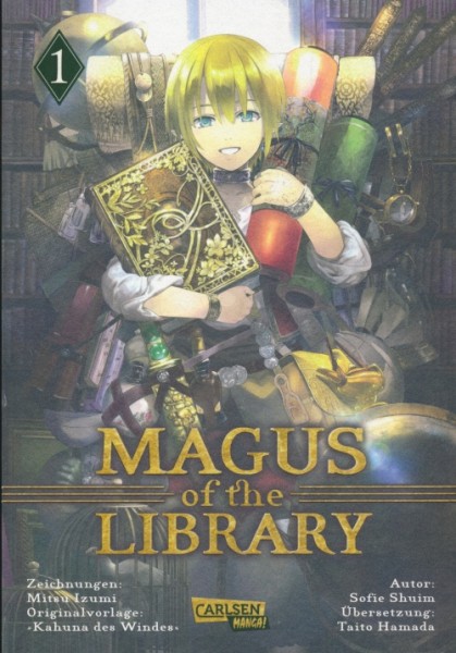 Magus of the Library (Carlsen, Tb.) Nr. 1,4-5