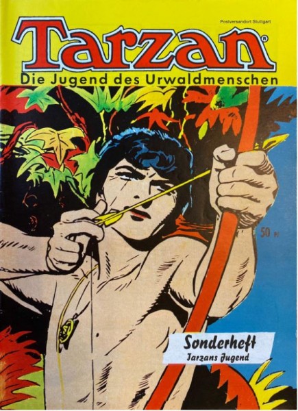 Tarzan (Hethke, Gb.) Mondial-Nachdruck Jugend des Urwaldmenschen
