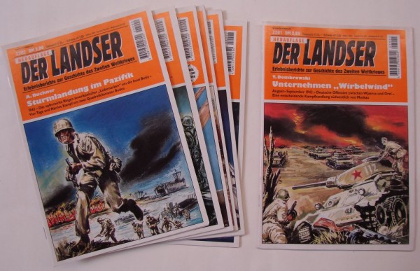 Landser in 100er Paketen (Pabel) Nr. 2201-2300 zus. (Z0-1)