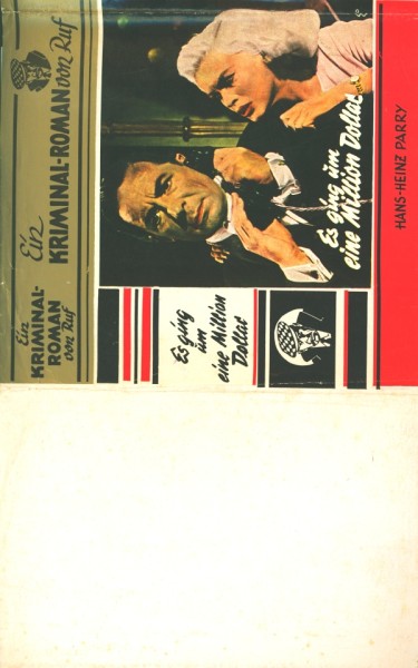 Parry, Hans-Heinz Leihbuch SU Es ging um eine Million Dollar (Wiesemann) nur Schutzumschlag