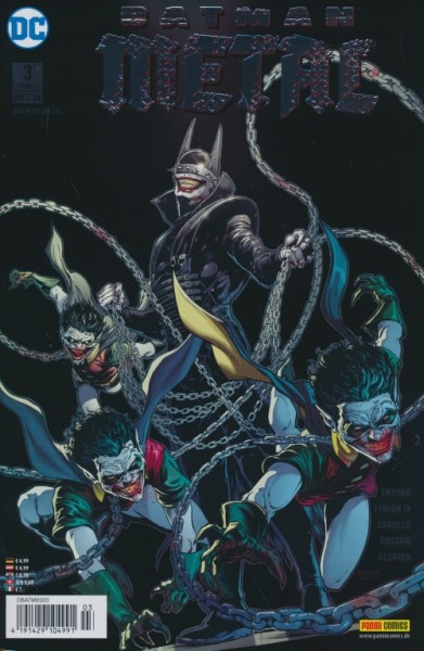 Batman Metal (Panini, Gb.) Nr. 3,4