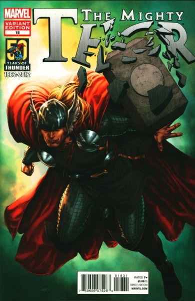 Mighty Thor (2011) 1:20 Variant Cover 18