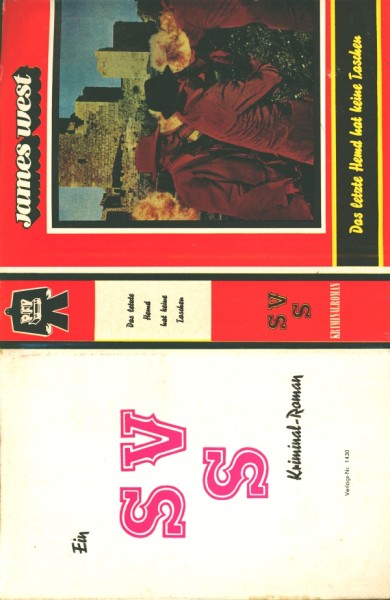 West, James Leihbuch SU Letzte Hemd hat keine Taschen (Feldmann) nur Schutzumschlag