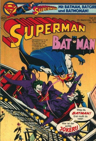 Superman (Ehapa, Gb.) Jahrgang 1977 Nr. 1-26