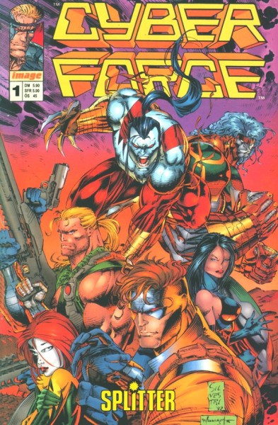 Cyberforce (Splitter, Gb.) Kioskausgabe Nr. 1-29 kpl. (Z1)