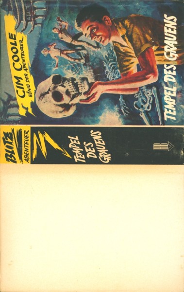 Cim Coole Leihbuch SU Tempel des Grauens (Bethke) nur Schutzumschlag