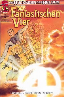 Fantastischen Vier (Marvel, Gb., 2000) Variant Nr. 1 (Sonnenlicht-Cover)