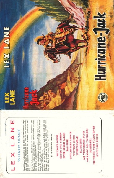 Lane, Lex Leihbuch SU Hurricane-Jack (Bach) nur Schutzumschlag