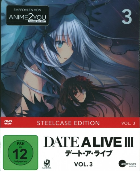 Date A Live III Vol. 3 (Steelcase Edition) DVD
