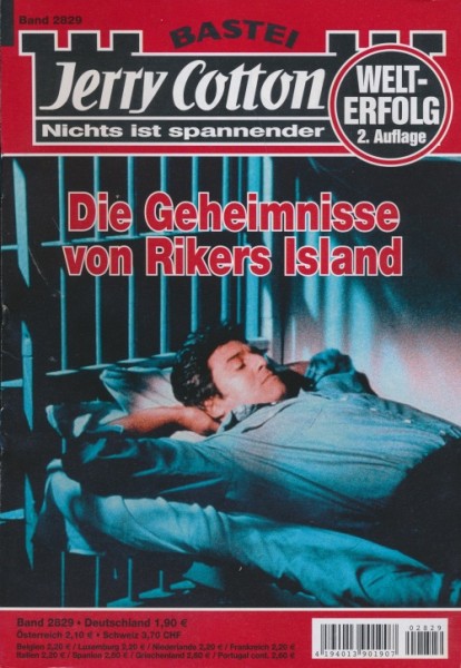 Jerry Cotton 2. Auflage 2829