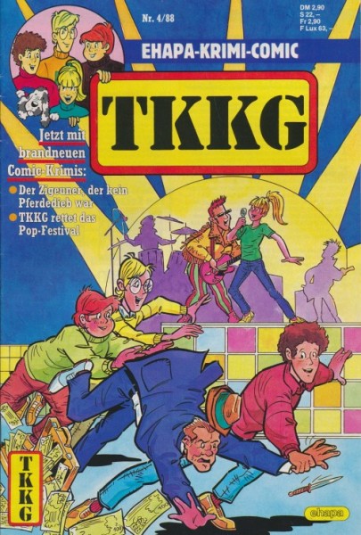 TKKG (Ehapa, Gb.) Jahrgang 1988 Nr. 1-12