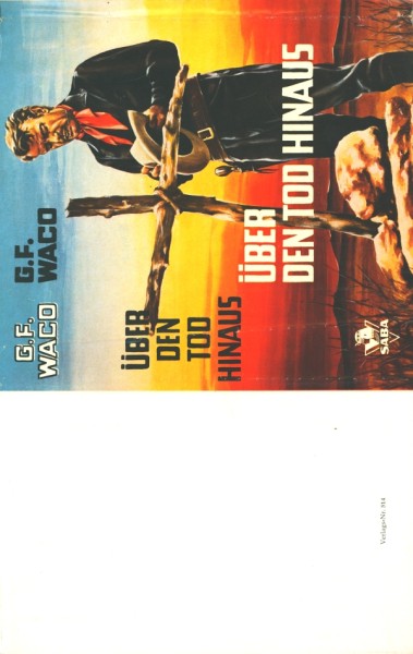 Waco, G.F. Leihbuch SU Über den Tod Hinaus (Saba) nur Schutzumschlag