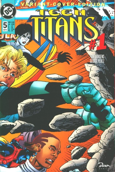 JLA (Dino, Gb.) Variant Nr. 5