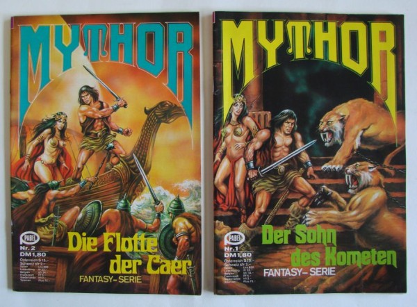 Mythor (Pabel) Nr. 1-192 kpl. (Z1)
